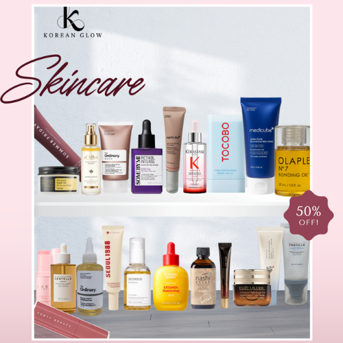 Premium Korean Skincare Products – Up to 50% Off | Korean Glow