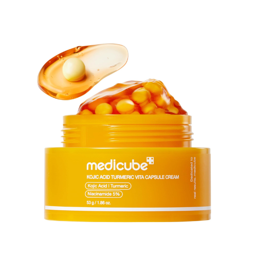 Medicube Kojic Acid Turmeric Vita Capsule Cream – Brightening Skincare Guide