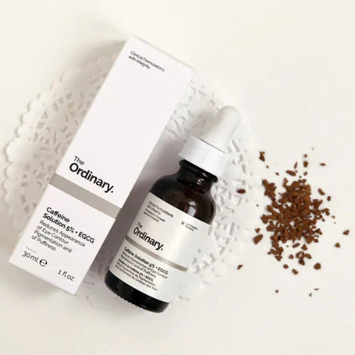 The Ordinary Caffeine Solution 5% + EGCG (30 ml): A Gentle Yet Powerful Eye Serum for Dark Circles & Puffiness