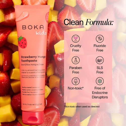 Boka Nano-Hydroxyapatite Ela Mint n-Ha Toothpaste – Enamel Care & Fresh Breath Naturally