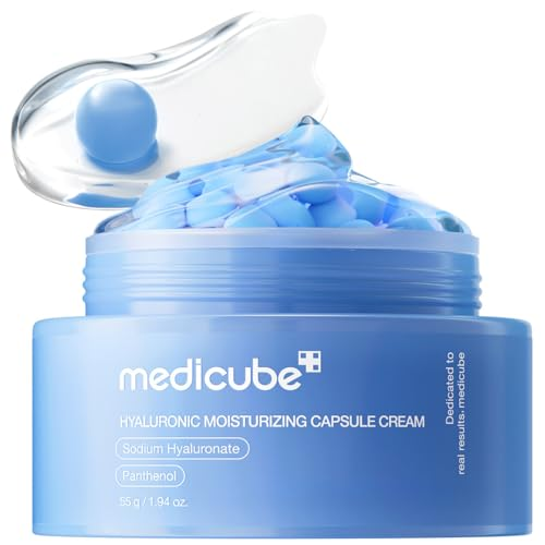Medicube Capsule Cream with Hyaluronic Acid – 120H Hydration & Barrier Repair