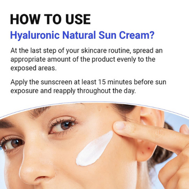 Isntree Hyaluronic Acid Natural Suncream Spf50 Pa++++ 50ml