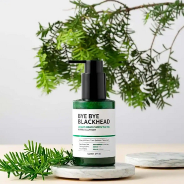 Some By Mi Bye Bye Blackhead 30 Days Miracle Green Tea Tox Bubble Cleanser – 120 g
