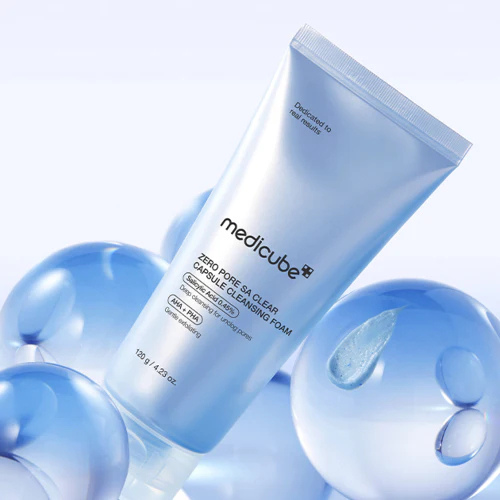 Medicube Zero Pore SA Clear Capsule Foam 120g | Blackhead India