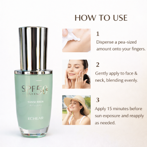LCHEAR Sunscreen SPF 50+ PA++++ | Broad Spectrum Protection