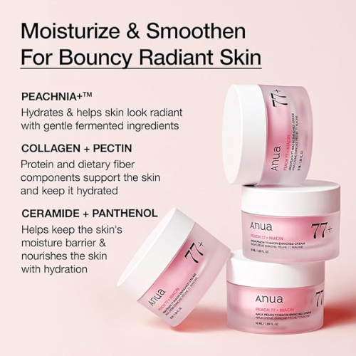 Anua Peach 77% Niacin Enriched Cream 50ml | Brightening India