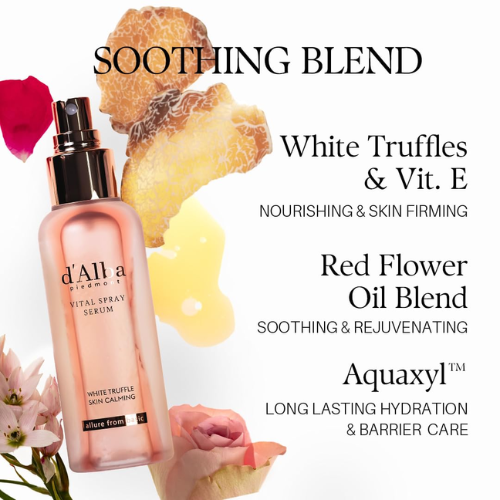 d’Alba White Truffle Vital Spray Serum | Hydrating Glow Mist