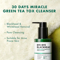 Some By Mi Bye Bye Blackhead 30 Days Miracle Green Tea Tox Bubble Cleanser – 120 g