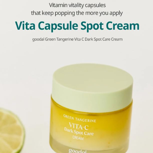 Goodal Green Tangerine Vita C Dark Spot Cream | 50ml Brightening