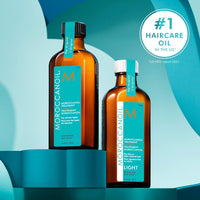 Moroccanoil Treatment – Blue Cylinder Kit | Nourishing Hair Oil with Argan Oil