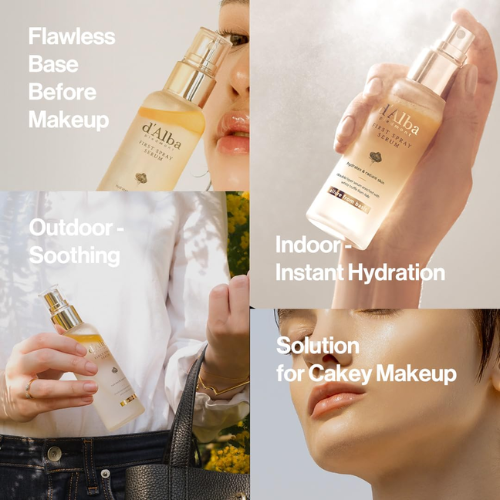 d’Alba Pink Cream & Goddal Rice Cream Duo | Hydrating & Brightening Korean Skincare Set