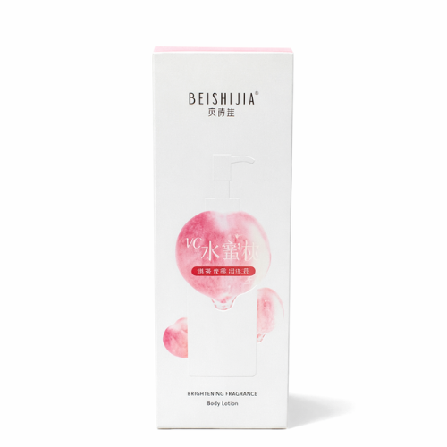 BEISHIJIA VC Peach Brightening Body Lotion | Moisturizing & Radiance Boosting | Light Fragrance Body Care