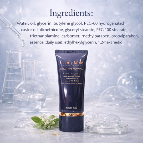 Candy Fable Youth Beauty Facial Massage Cream | Skin Rejuvenation & Firming Care | Nourishing Face Cream