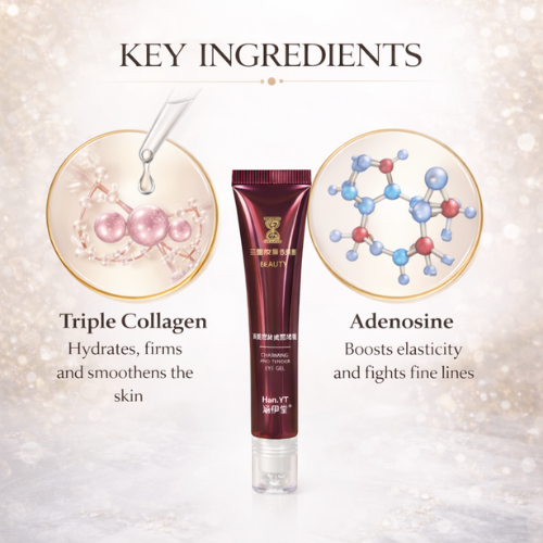 Han.YT Charming & Tender Eye Gel | Hydrating & Firming Eye Care | Smooth Bright Under-Eye Skin