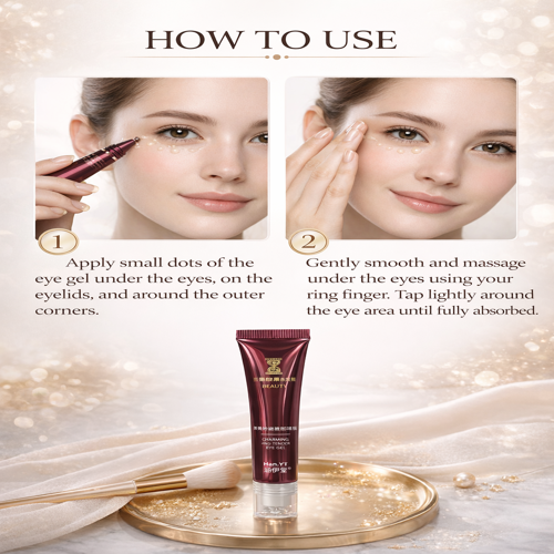 Han.YT Charming & Tender Eye Gel | Hydrating & Firming Eye Care | Smooth Bright Under-Eye Skin