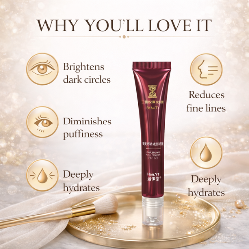 Han.YT Charming & Tender Eye Gel | Hydrating & Firming Eye Care | Smooth Bright Under-Eye Skin