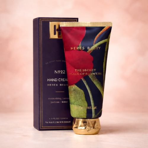 HERE B2UTY The Secret Place of Flowers Hand Cream | Deep Moisturizing & Nourishing | Floral Scented Hand Care
