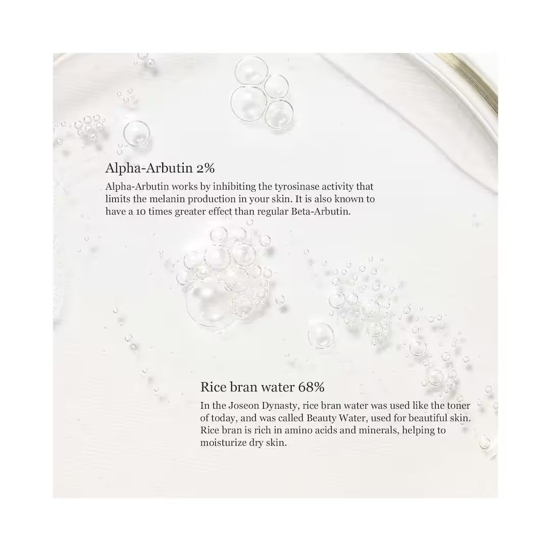 Beauty of Joseon Glow Deep Serum Rice + Alpha-Arbutin, Korean Serum Brightens Dark Spots (30 ml)