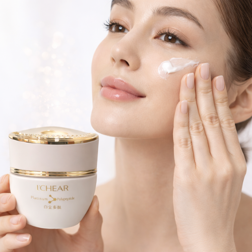 L’CHEAR Platinum Polypeptide Beauty Essence Cream | Anti-Aging Moisturizer | Firming & Brightening Face Cream