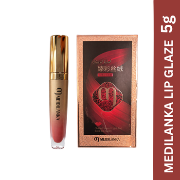 MEDILANKA Lip Glaze | High-Shine Long-Lasting Lip Gloss | Lightweight & Non-Sticky Finish