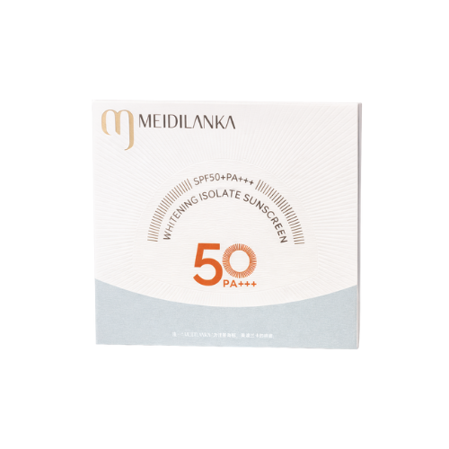 MEIDILANKA Whitening Isolate Sunscreen SPF 50+ PA+++ | Broad Spectrum UV Protection | Lightweight Daily Sun Cream