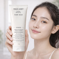 MACK ANDY Amino Acid Moisturizing Facial Cleanser | Soothing Face Wash | Gentle & Hydrating Cleanser