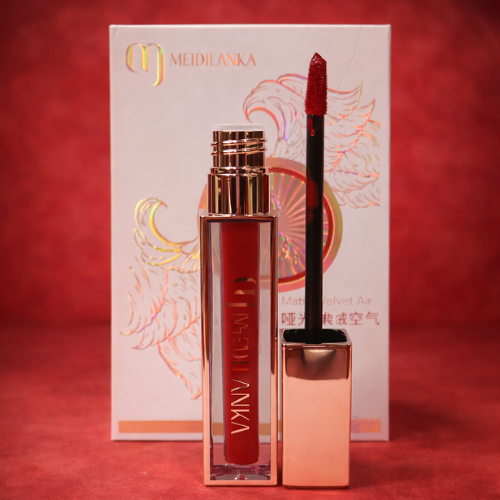 MEIDILANKA Matte Velvet Air Lipstick | Lightweight Long-Lasting Liquid Lipstick | Smooth Matte Finish