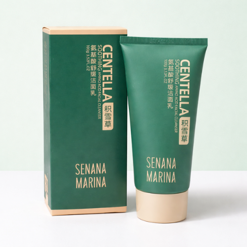 Senana Marina Centella Facial Cleanser | Soothing & Hydrating Face Wash | Gentle Cleanser for Sensitive Skin