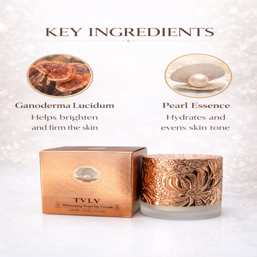 TVLY Whitening Pearl Lady Cream | Brightening & Moisturizing Face Cream | Radiant Glow Skincare