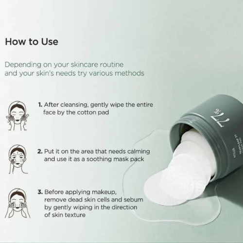 Anua Heartleaf 77+ Toner Pad 70 Pads | Korean Soothing Toner Pads for Sensitive Skin
