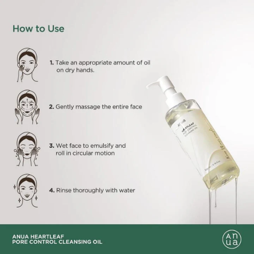 Anua Heartleaf Pore Control Cleansing Oil  (200 ml)