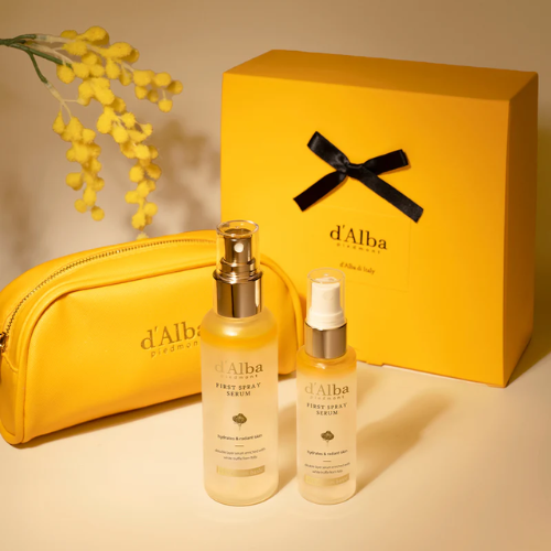 d'Alba Italian White Truffle Vegan Gift for HER, First Spray Serum 100ml