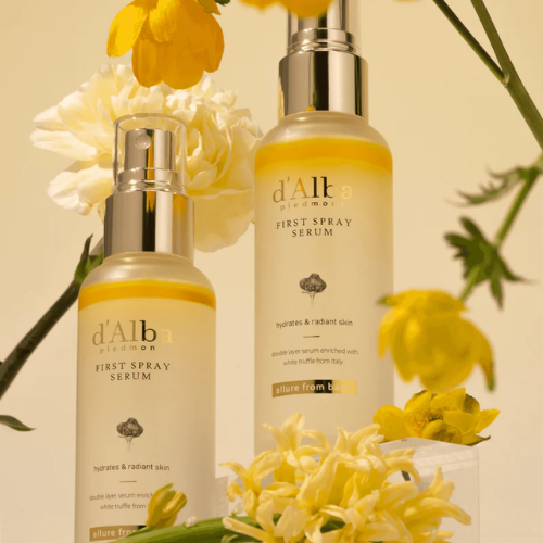 d'Alba Italian White Truffle Vegan Gift for HER, First Spray Serum 100ml