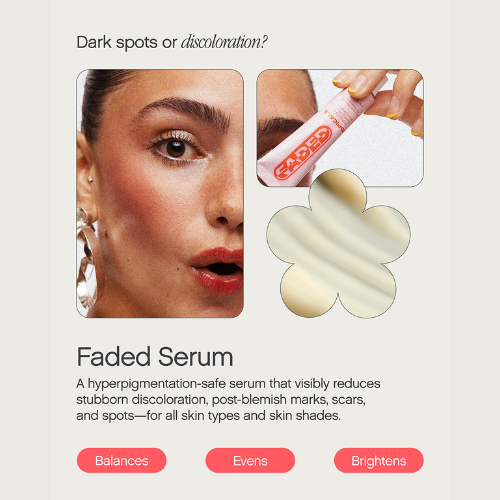 Faded Mini by Topicals (Unscented) For Dark Spots + Uneven Skintone 15 ml serum