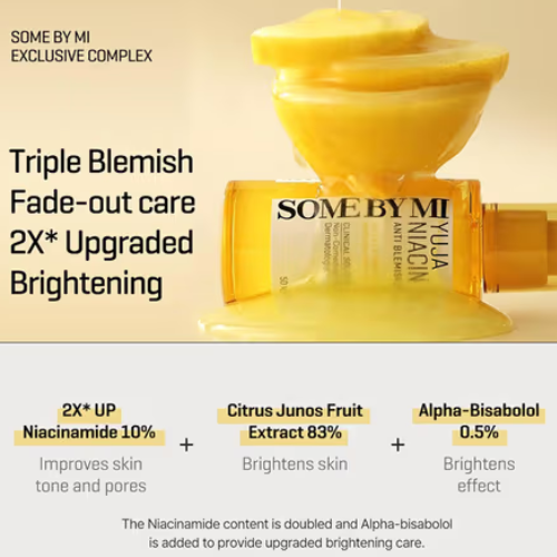 SOME BY MI Yuja Niacin Anti Blemish Face Serum (50 ml)