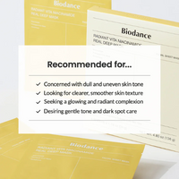 Biodance Radiant Vita Niacinamide Real Deep Mask (4 sheets)