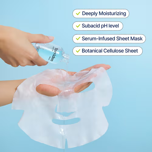Torriden Dive-In Mask Pack 27ml - Korean Intensive Hydrating Face Mask