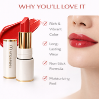 MEIDILANKA Creamy Matte Lipstick | Long-Lasting Smooth Finish | Rich Pigment & Comfortable Wear