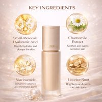 XUERUIER Four Seasons Refreshing Liquid Foundation | Lightweight Long-Lasting Coverage | Natural Brightening Finish