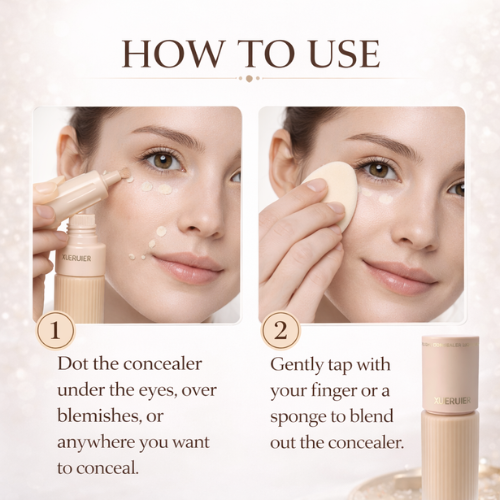 XUERUIER Four Seasons Refreshing Liquid Foundation | Lightweight Long-Lasting Coverage | Natural Brightening Finish