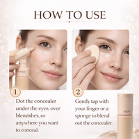 XUERUIER Four Seasons Refreshing Liquid Foundation | Lightweight Long-Lasting Coverage | Natural Brightening Finish
