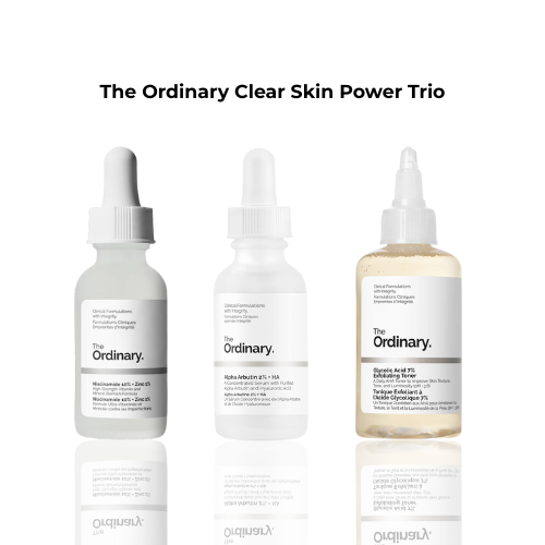 The Ordinary Clear Skin Power Trio | Bright & Clear Skin